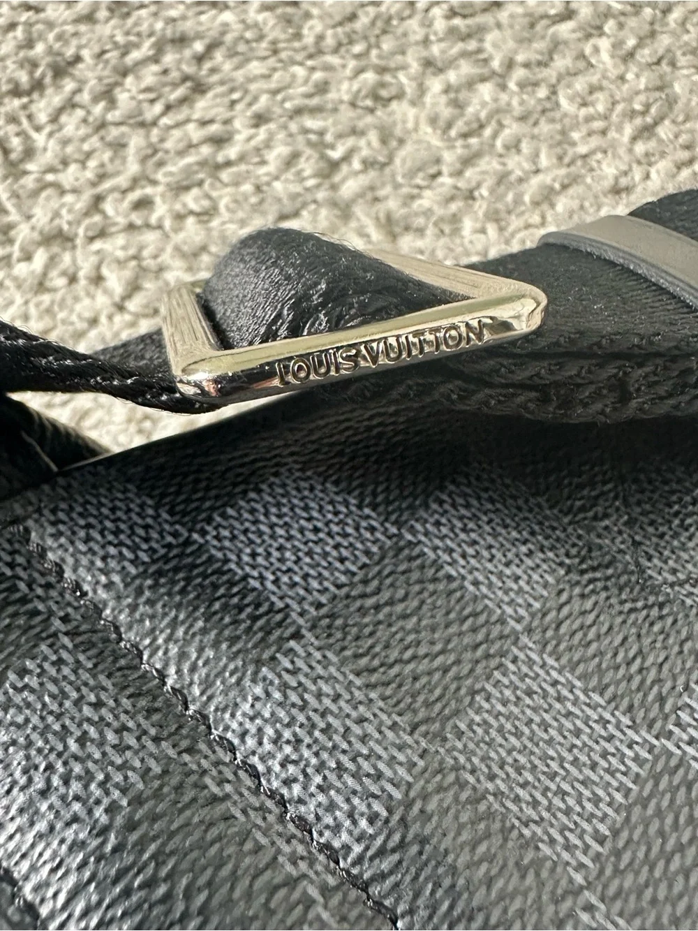 Louis Vuitton Damier Infini Avenue Slingbag – Onyx Black Leather (2019, SP1199)